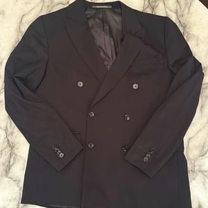 H and M Regular Fit Double Breasted Blazer